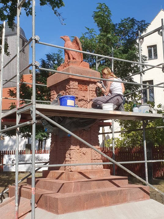 Sanierung_Gefallenendenkmal_Heilandskirche_3 (Gemeinde Beilrode)